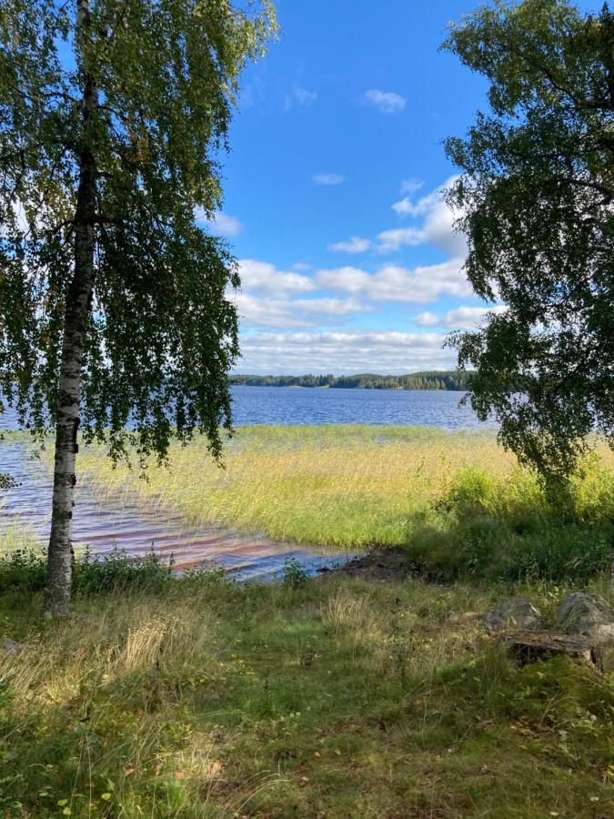 Svens Stuga Burträsk Buitenkant foto