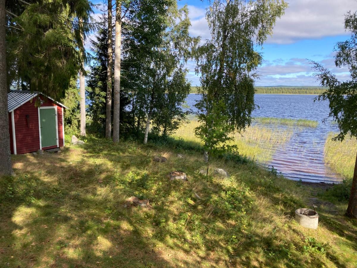 Svens Stuga Burträsk Buitenkant foto