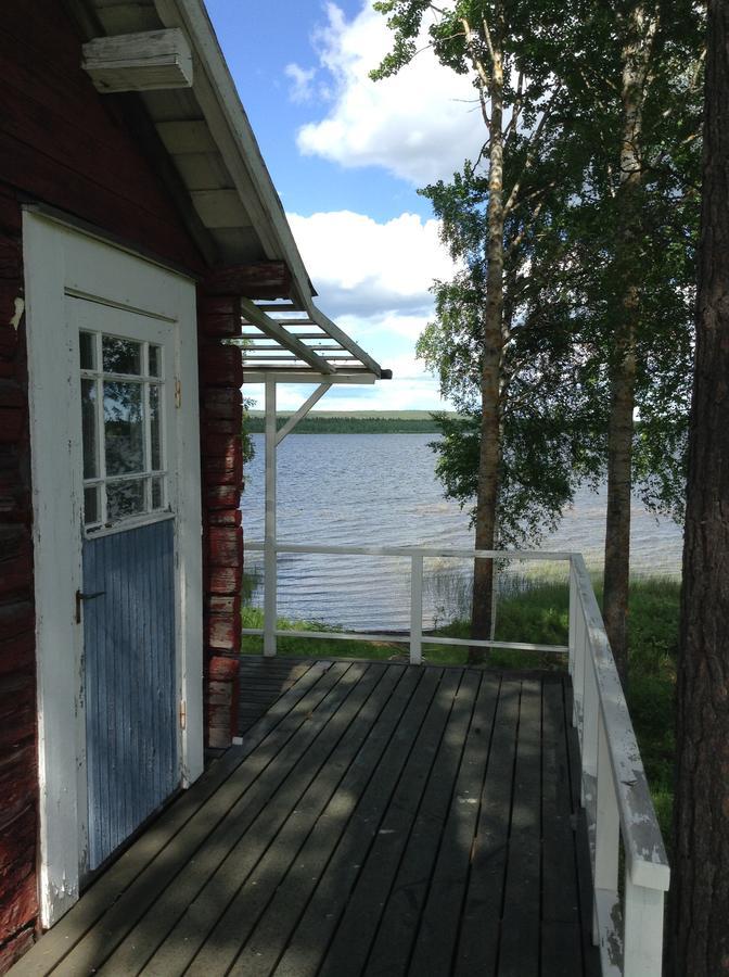 Svens Stuga Burträsk Buitenkant foto