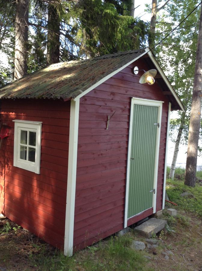 Svens Stuga Burträsk Buitenkant foto