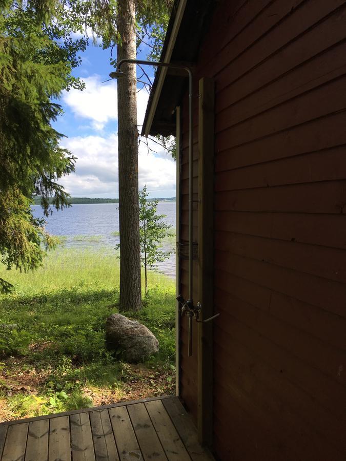 Svens Stuga Burträsk Buitenkant foto